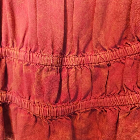 Rebellion Again Cropped Strappy Back Off Shoulder Top Large - Picture 5 of 8